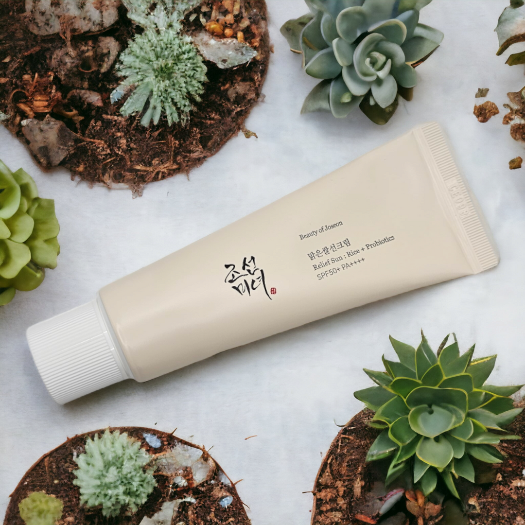 Relief Sun: Rice + Probiotic SPF50+ PA++++ - Glamour Glow