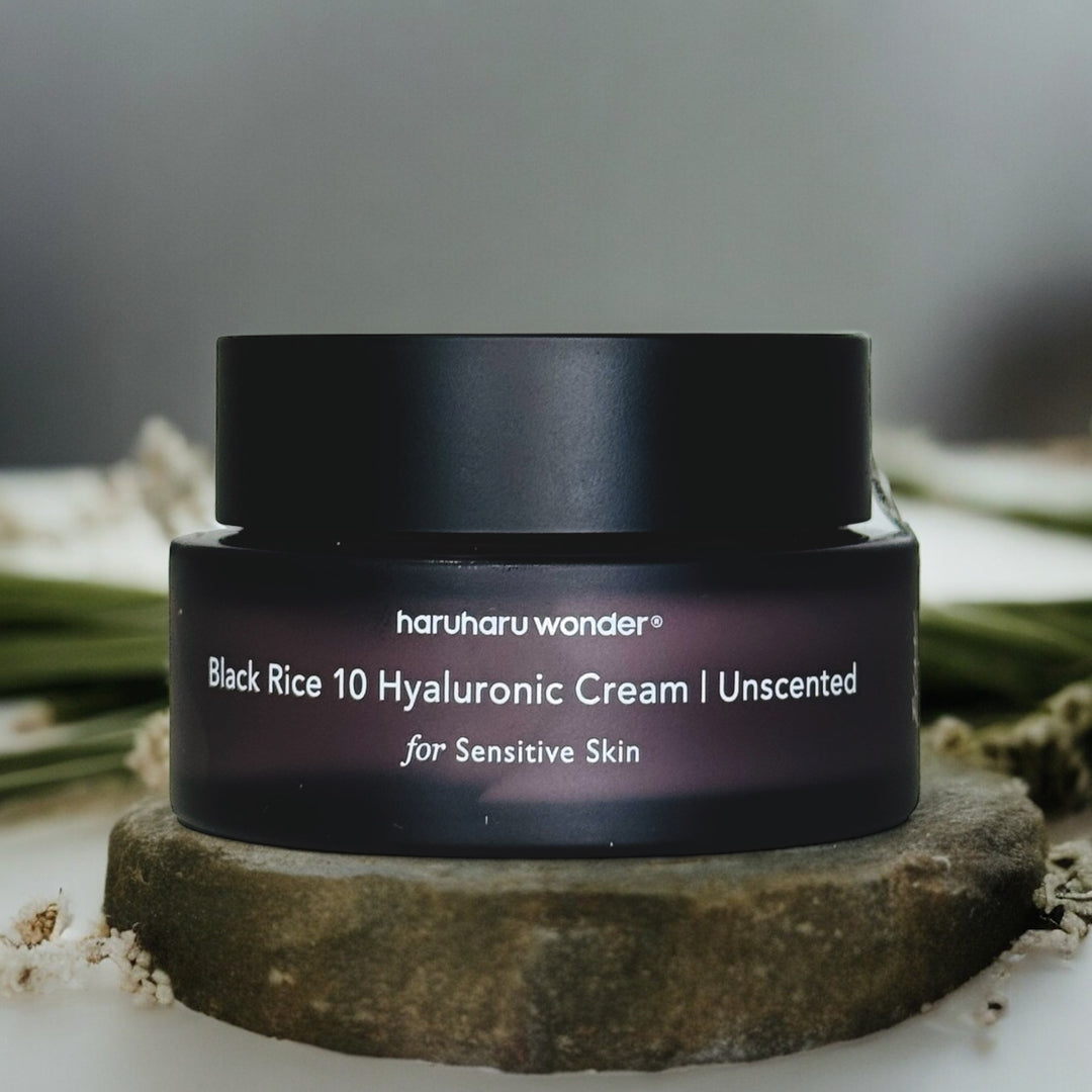 Black Rice 10 Hyaluronic Cream Unscented (For Sensitive Skin) - Glamour Glow