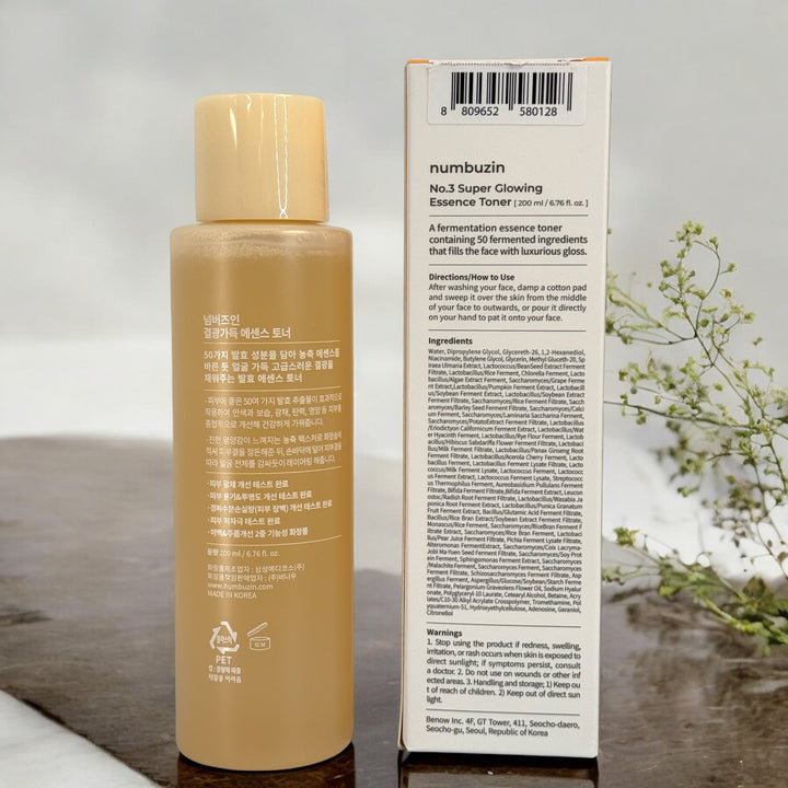 No.3 Super Glowing Essence Toner - Glamour Glow