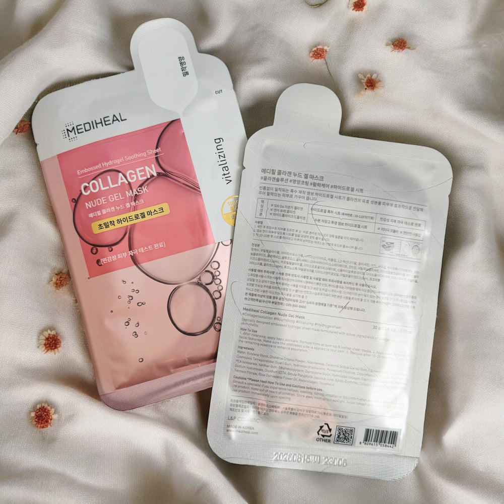 Collagen Nude Gel Mask - Glamour Glow