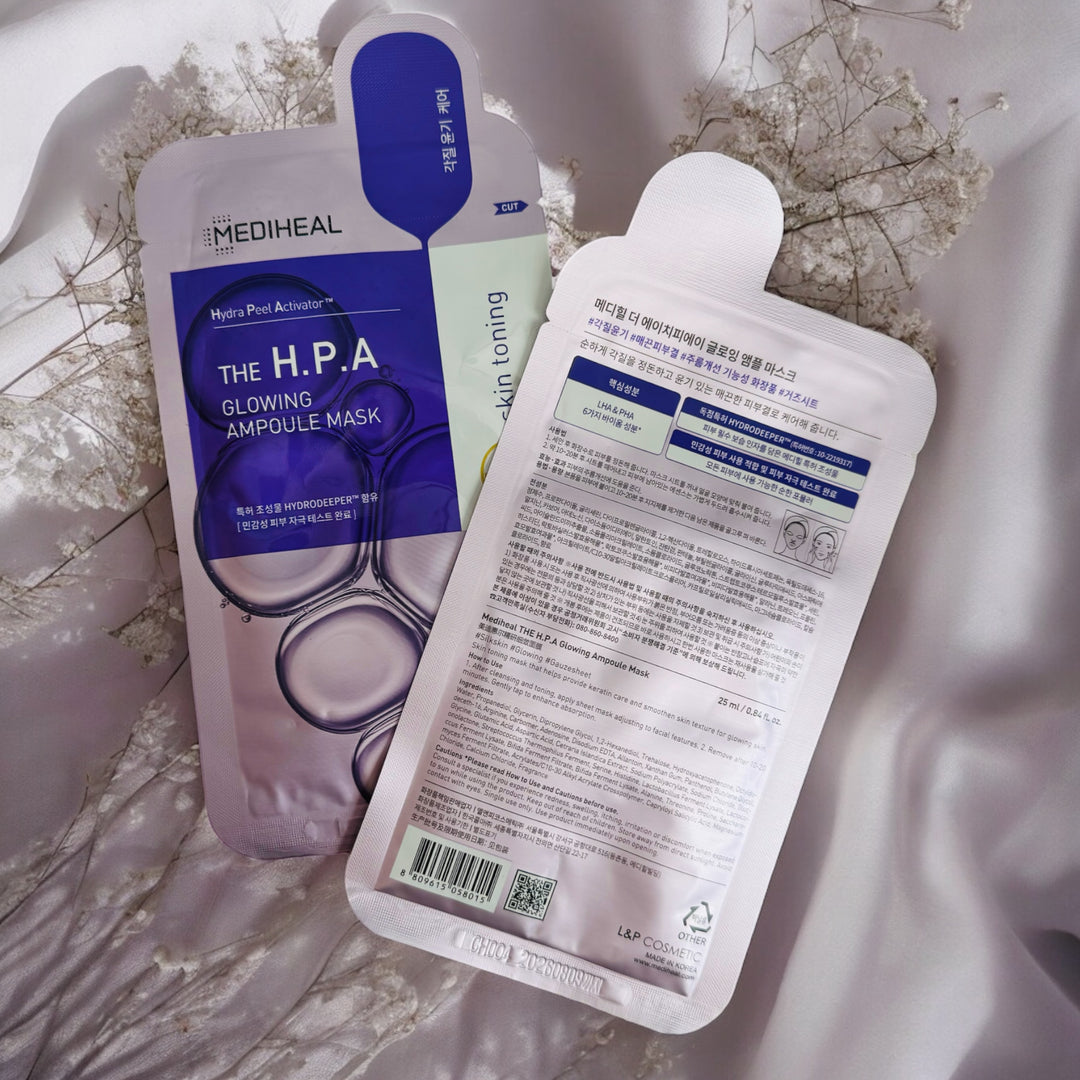 The H.P.A Glowing Ampoule Mask - Glamour Glow