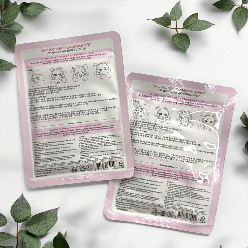 FRESH COLLAGEN MASK SHEET - Glamour Glow