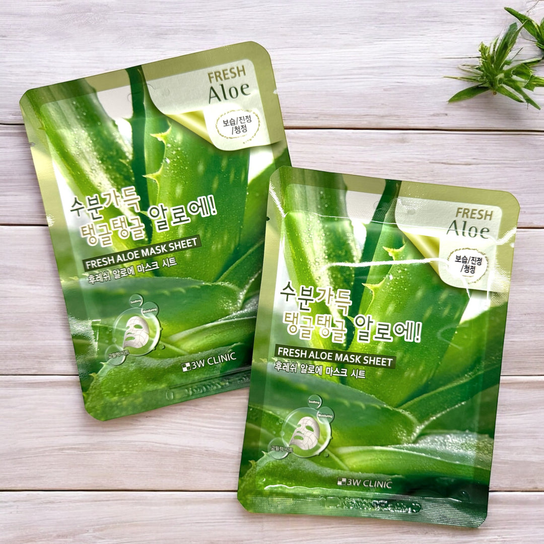 FRESH ALOE MASK SHEET - Glamour Glow