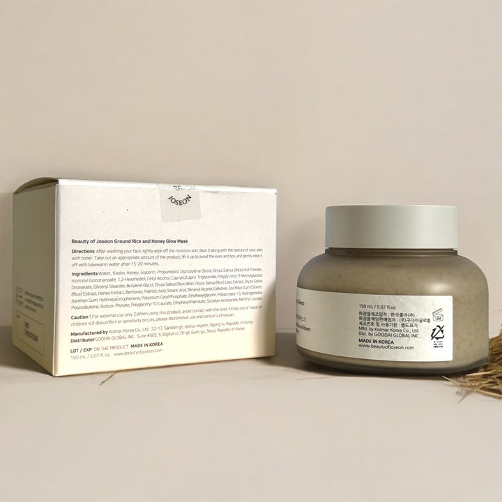 Ground Rice and Honey Glow Mask - Glamour Glow