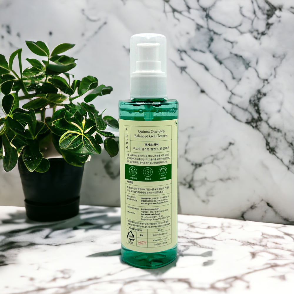 Quinoa One-Step Balanced Gel Cleanser - Glamour Glow