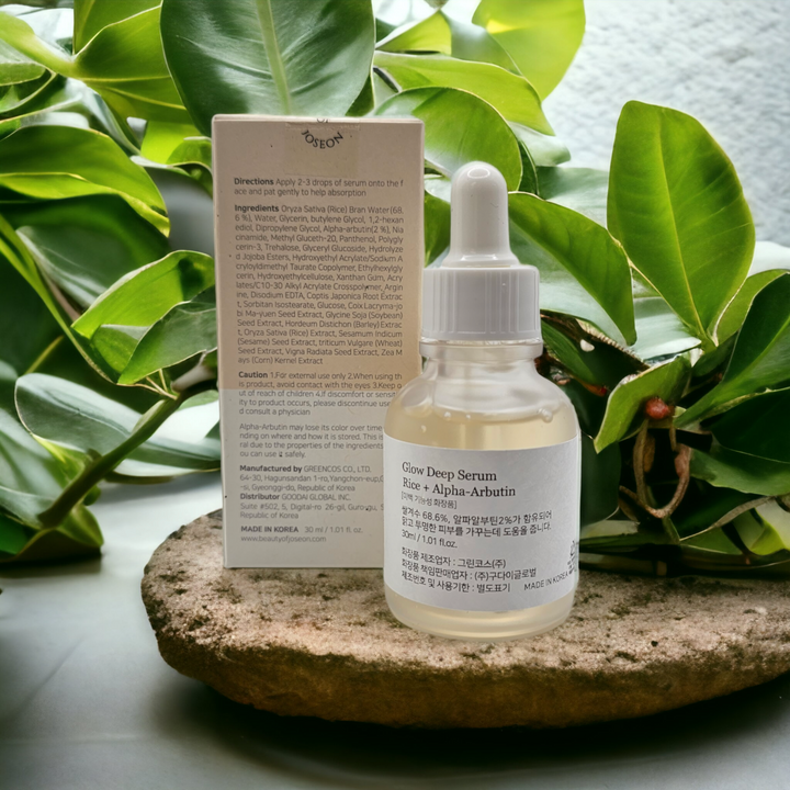Glow Deep Serum with Rice +Alpha-Arbutin - Glamour Glow
