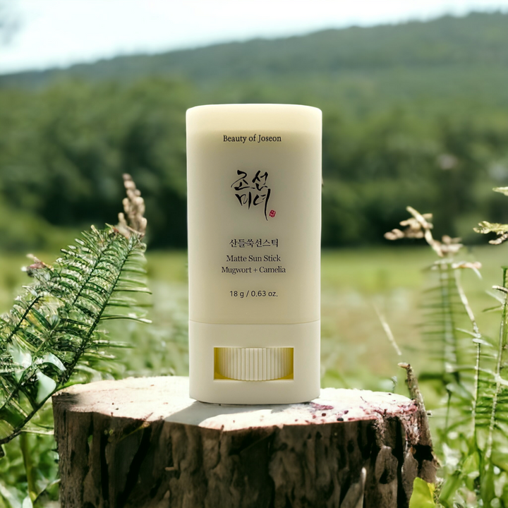 Matte Sun Stick with Mugwort + Camelia - Glamour Glow