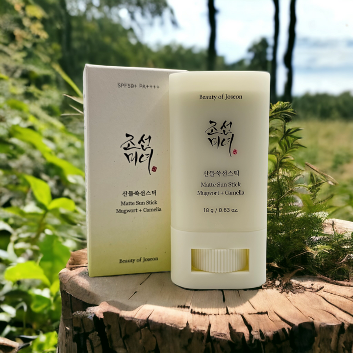 Matte Sun Stick with Mugwort + Camelia - Glamour Glow