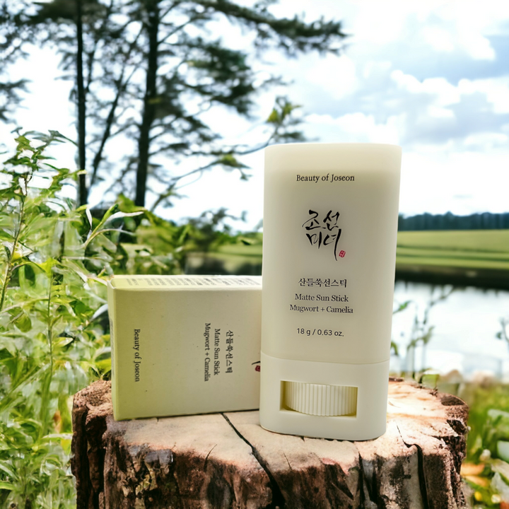 Matte Sun Stick with Mugwort + Camelia - Glamour Glow