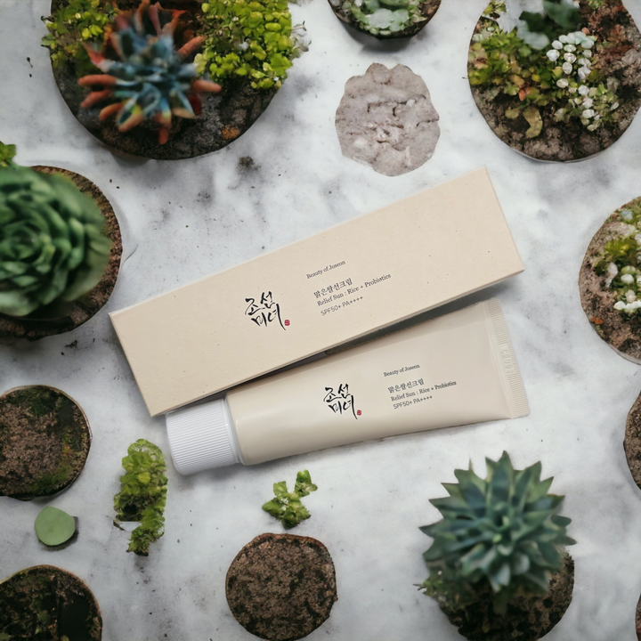 Relief Sun: Rice + Probiotic SPF50+ PA++++ - Glamour Glow