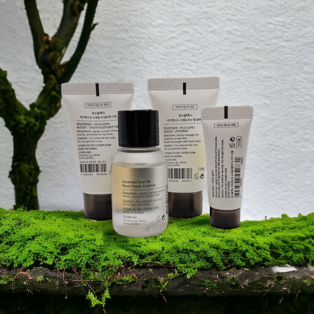 All About Snail Trial Kit 4 pcs - Glamour Glow