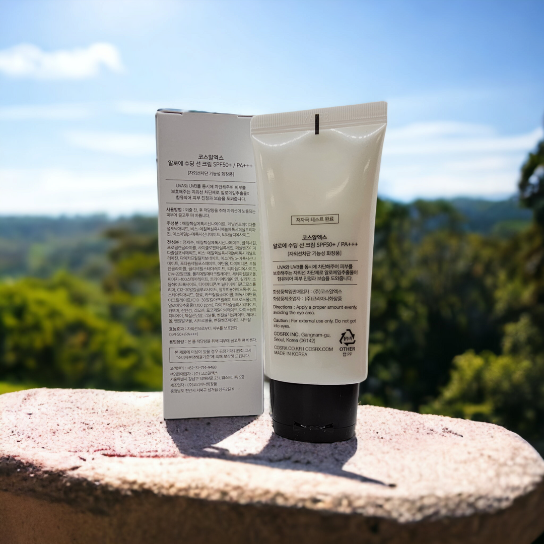 Aloe Soothing Sun Cream (SPF50 pa+++) - Glamour Glow