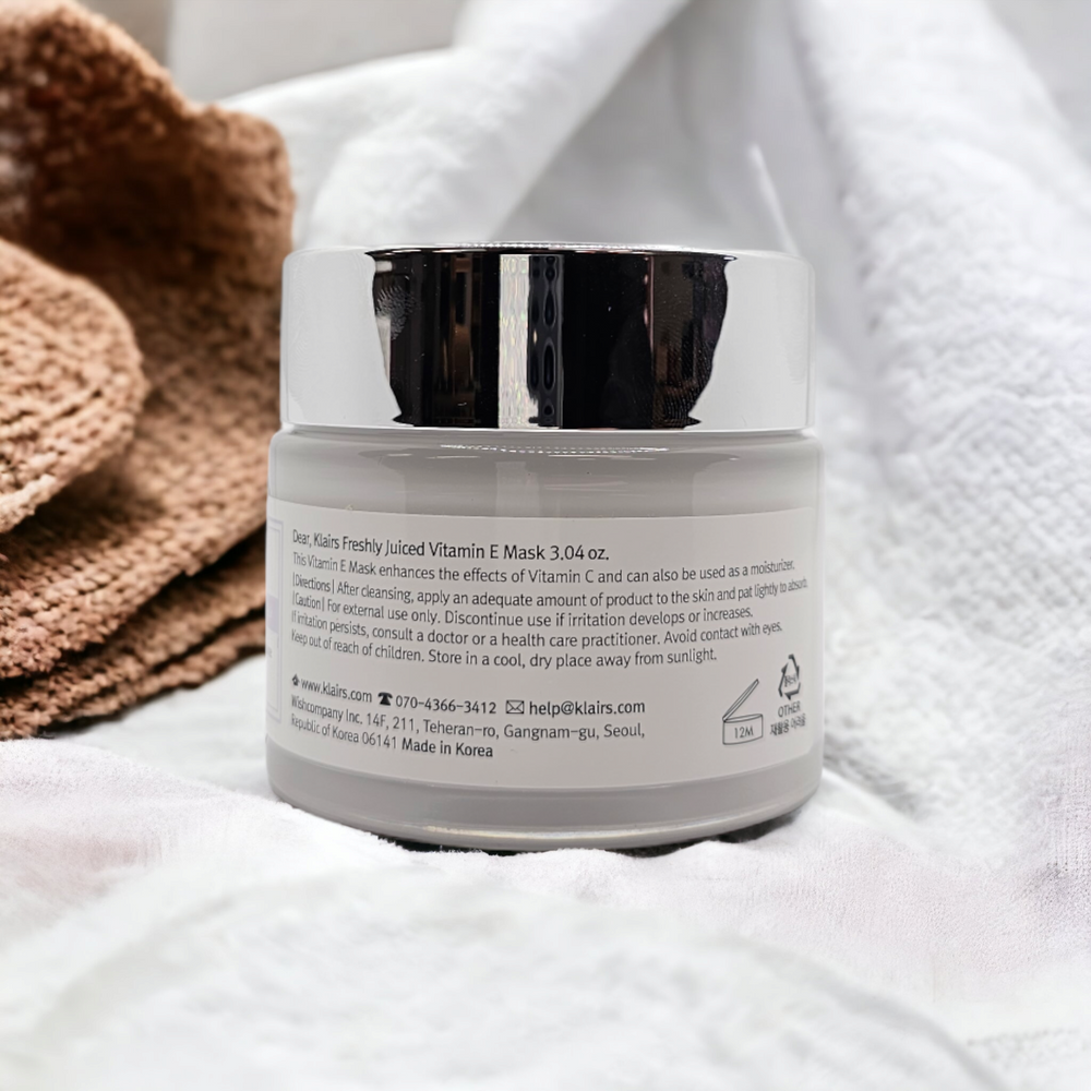 Freshly Juiced Vitamin E Mask - Glamour Glow