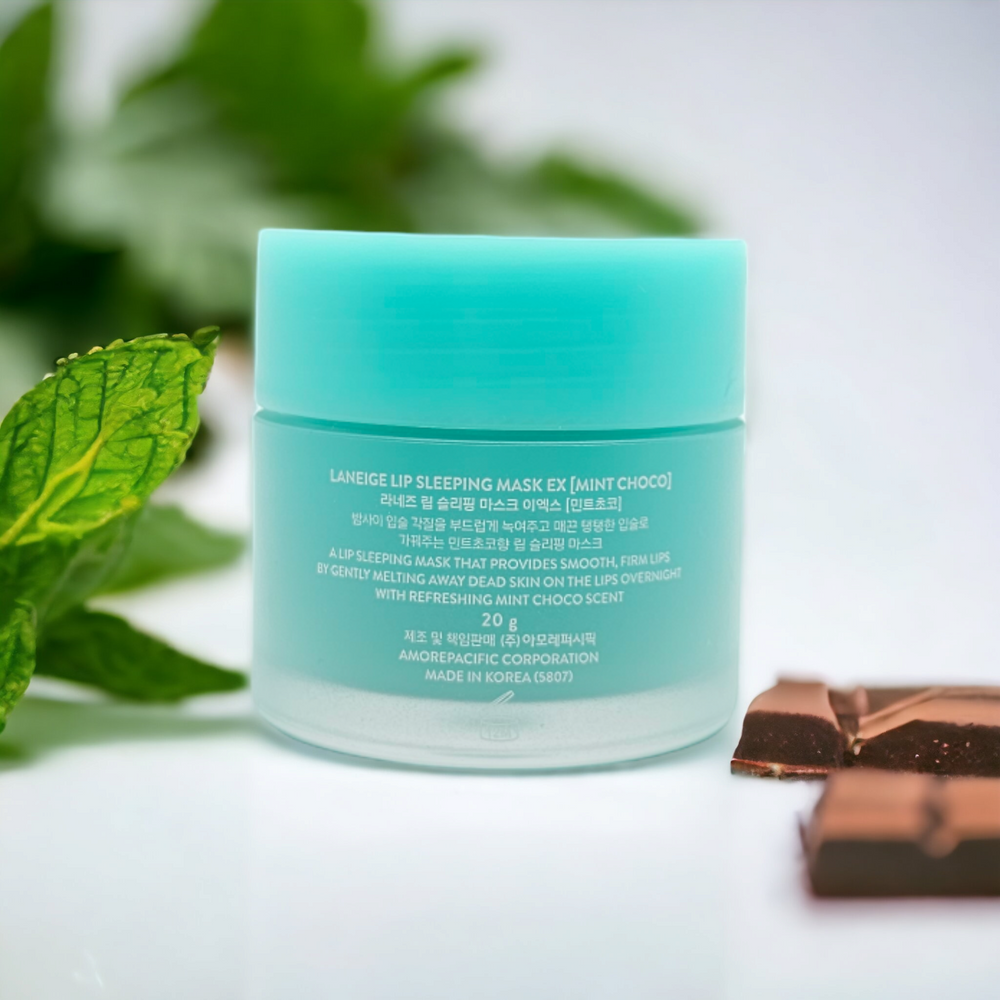 Lip Sleeping Mask | Mint Choco Flavour - Glamour Glow