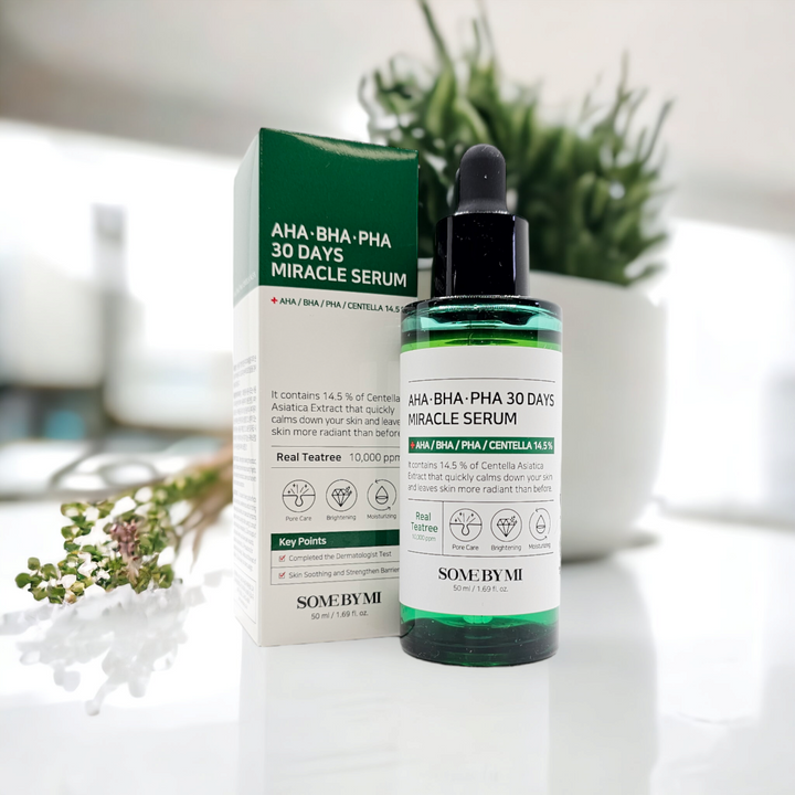 AHA, BHA, PHA 30 Days Miracle Serum - Glamour Glow